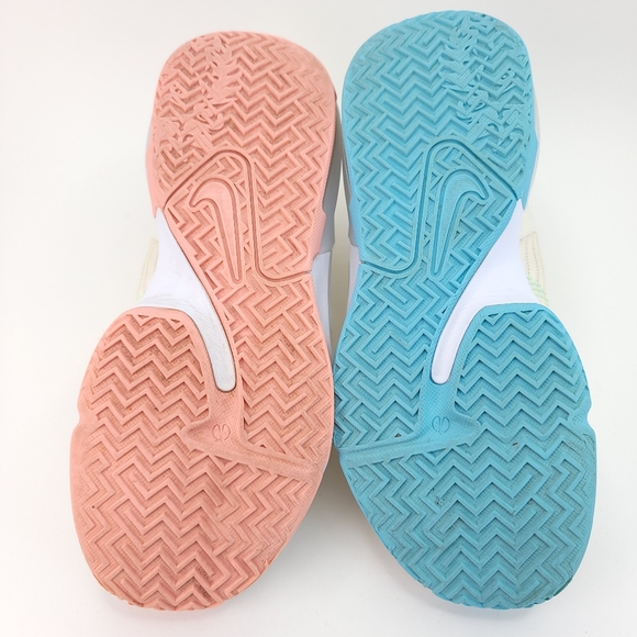 Nike Lebron Witness 6 'Easter' Coconut Milk Sneakers Size 6.5Y Wmn 8 DD0423-103 - Picture 7 of 8